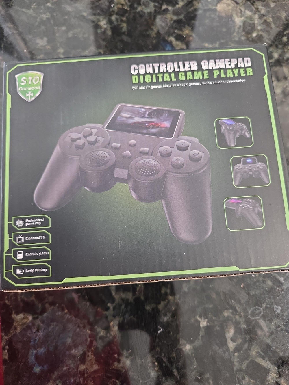 Controller Gamepad Digital Game Player - Black